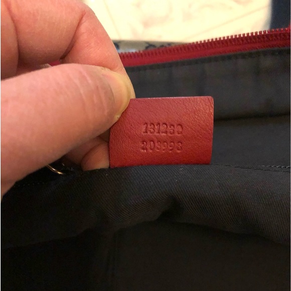 Gucci GG Pattern Navy Coating Canvas Shoulder Tote Bag - Picture 14 of 15